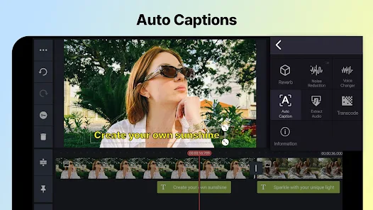 Auto Captions with KineMaster Mod APK