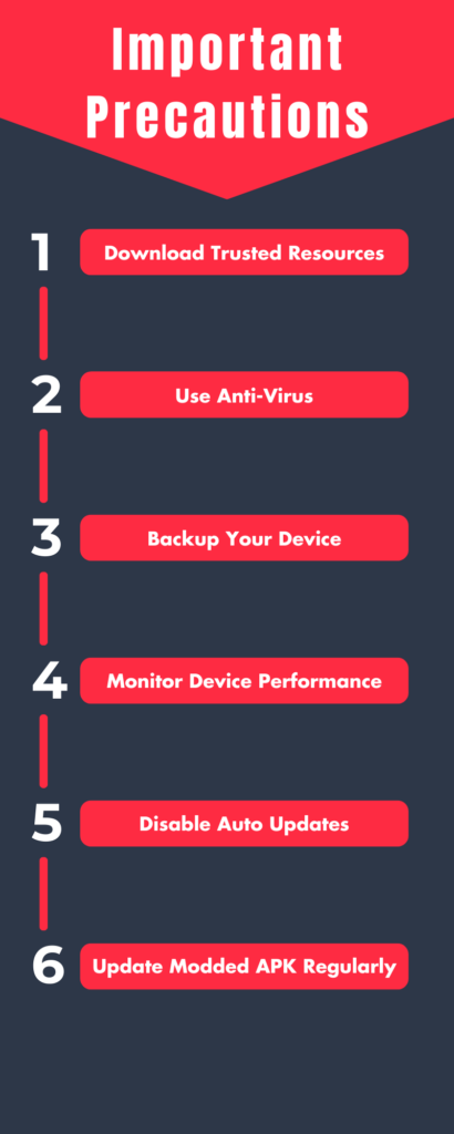 Important Precautions related downloading's of KineMaster Mod APK.