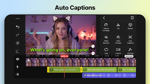Auto captions